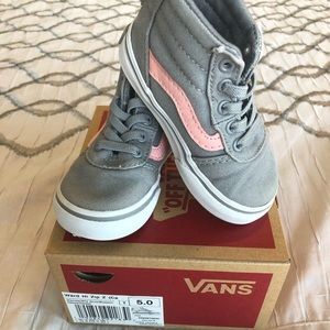 Vans Hightop Toddler size 5 shoes